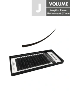 J Curl Volume Eyelash Extensions | Kalentin Sustainable Lash Brand 2