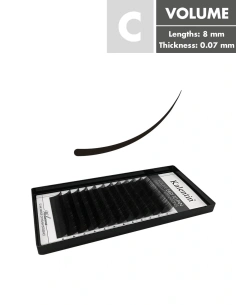 C Curl Volume Eyelash Extensions | Kalentin Sustainable Lash Brand 2