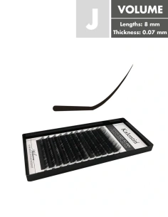 LC Curl volume eyelash extension | Kalentin sustainable lash brand 2