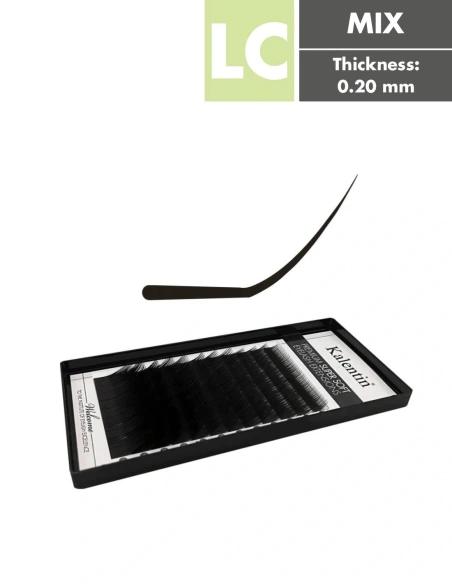 LC Mix Box Classic Eyelash Extensions | Kalentin Sustainable Lash Brand