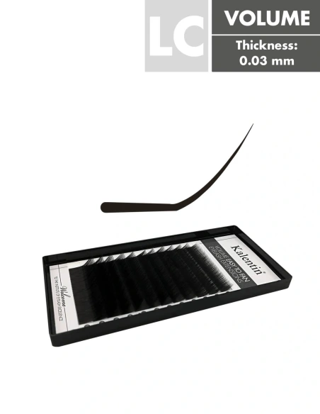 LC Mix Box Volume Eyelash Extensions | Kalentin Sustainable Lash Brand