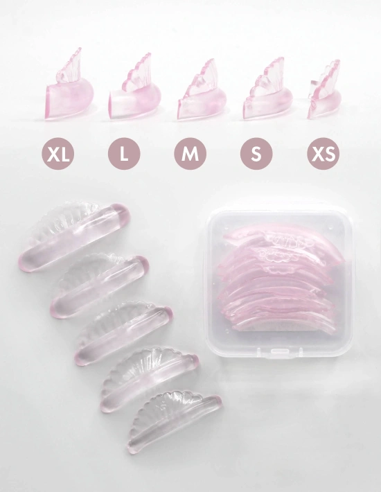 Round Korean Lash Lift silicon pads