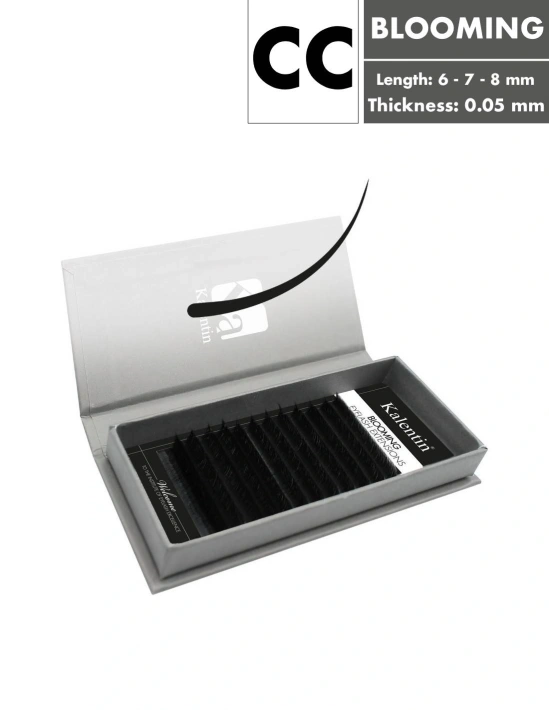 CC Curl - Blooming Eyelash Extensions | Kalentin sustainable lash brand