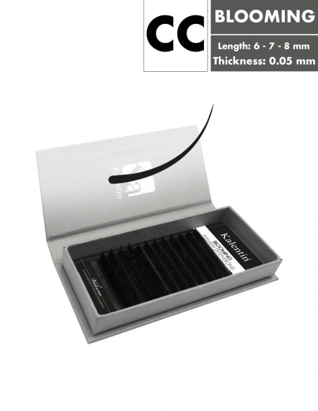 CC Curl - Blooming Eyelash Extensions | Kalentin sustainable lash brand
