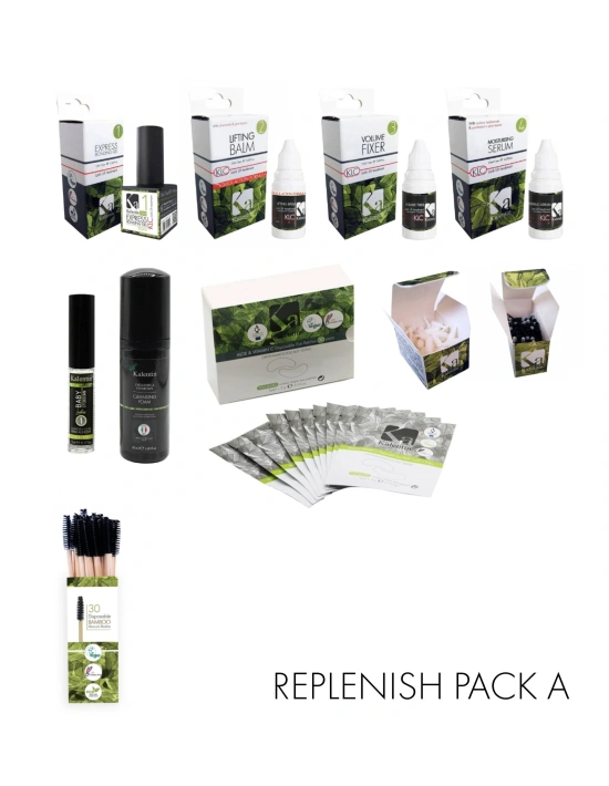 New Vegan Lash Lift - Replenish Pack A | Kalentin Sustainable Lash Brand