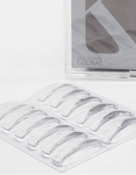Global silicon pads for Korean Lash Lift
