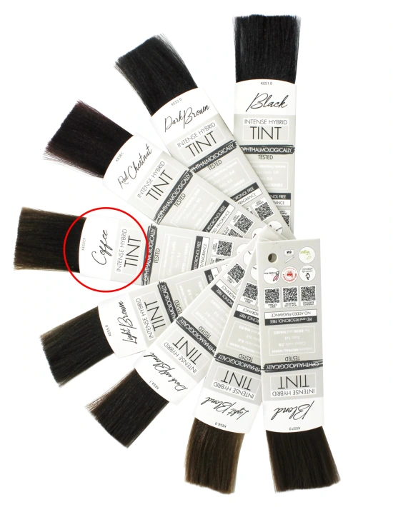 Vegan Eyebrow Intense Hybrid Tint - Coffee 1ml | Kalentin Sustainable Lash Brand