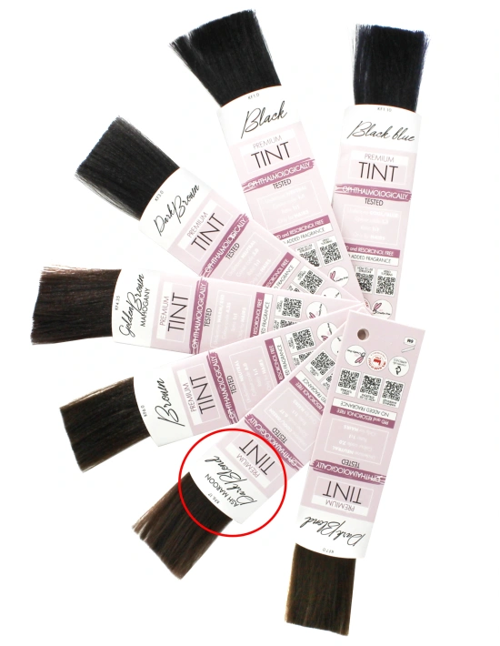 Premium Eyebrow & Eyelash Tint - Ash Maroon Dark blond 30ml | Kalentin