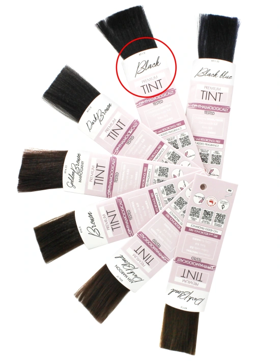 Premium Eyebrow & Eyelash Tint - Black 30ml| Kalentin