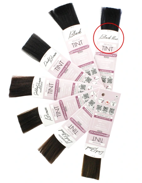 Premium Eyebrow & Eyelash Tint - Black Blue 10ml | Kalentin