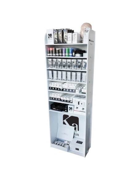 Buildable pvc unit display (filled) | Kalentin sustainable lash brand