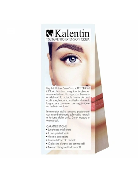 Eyelash extension aftercare leaflets - 50 pcs | Kalentin sustainable lash brand