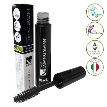 Vegan Eyelash Coating Sealant - Black | Kalentin Sustainable Lash Brand