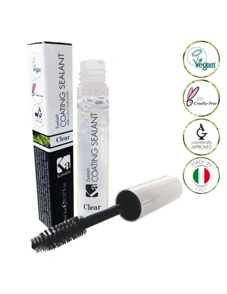 Vegan Eyelash Coating Sealant - Clear | Kalentin Sustainable Lash Brand