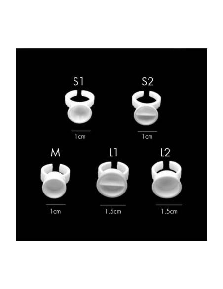 Adhesive Rings 10 pcs | Kalentin Sustainable Lash Brand