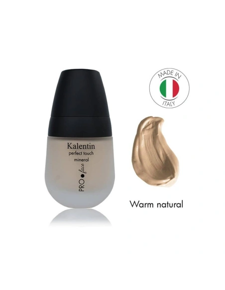 Warm Natural Yellow Toned Mineral Liquid Foundation- No 2G Basil | Kalentin Sustainable Cosmetic Brand