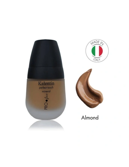 Almond Yellow Toned Mineral Liquid Foundation- No 5C Rosemary | Kalentin Sustainable Cosmetic Brand