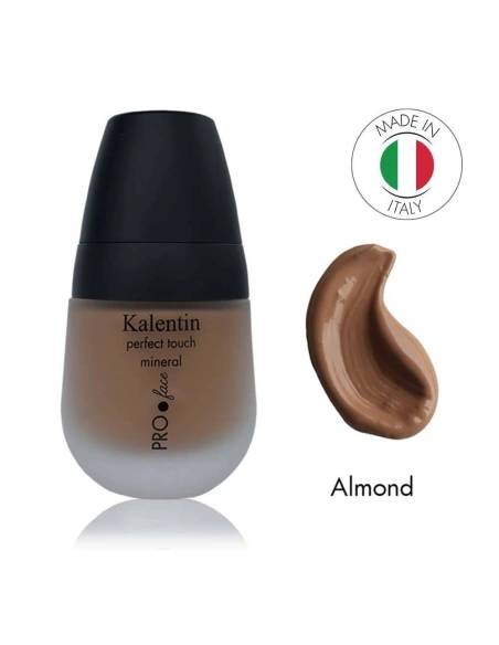 Almond Yellow Toned Mineral Liquid Foundation- No 6G Vanilla | Kalentin Sustainable Cosmetic Brand