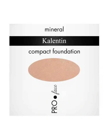 Salmon Matte Mineral Compact Foundation- No 2 Mint | Kalentin Sustainable Cosmetic Brand