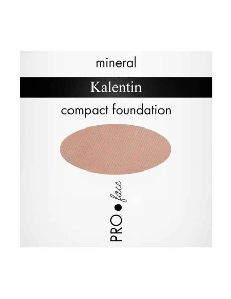 Light Beige Matte Mineral Compact Foundation- No 3 Sesame | Kalentin Sustainable Cosmetic Brand