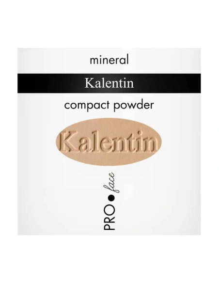 Light golden contour mineral compact powder - No 2 Sapphire | Kalentin sustainable cosmetic brand