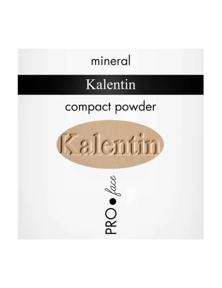 Sand contour mineral compact powder - No 5 Amber | Kalentin sustainable cosmetic brand