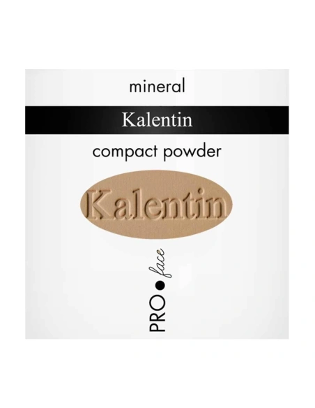 Light brown contour mineral compact powder - No 6 Amethyst | Kalentin sustainable cosmetic brand