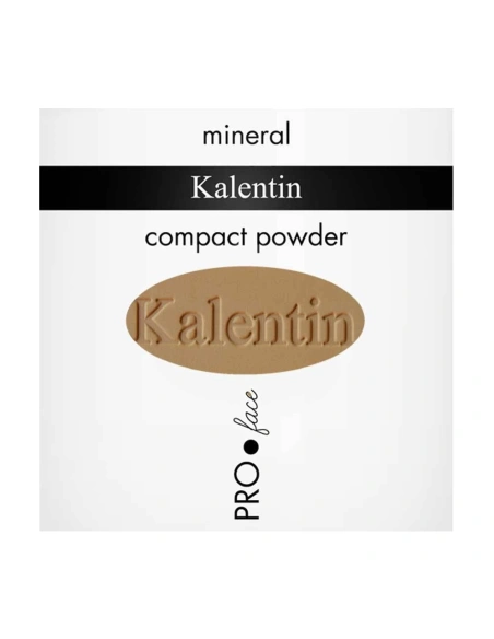 Medium brown contour mineral compact powder - No 8 Ruby | Kalentin sustainable cosmetic brand