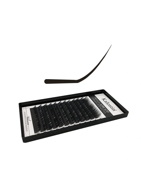 LC Curl Classic Eyelash Extensions | Kalentin Sustainable Lash Brand