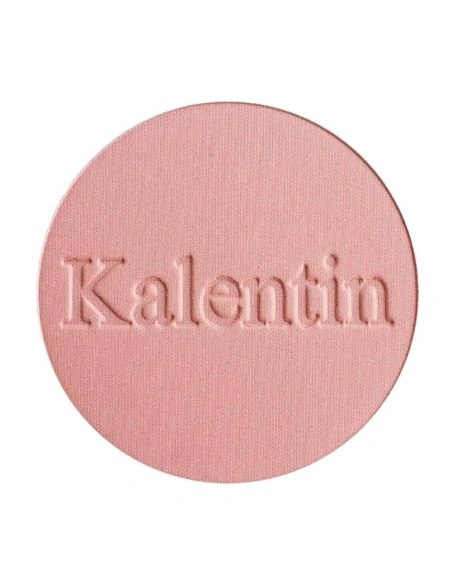 Salmon mineral compact blusher - No 1 Peach | Kalentin sustainable cosmetic brand