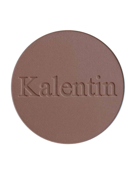 Mahogany mineral compact blusher - No 4 Persimmon | Kalentin sustainable cosmetic brand