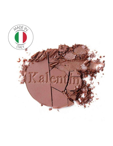 Bronze mineral compact blusher - No 6 Fig | Kalentin sustainable cosmetic brand