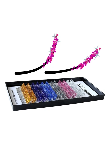 Glitter Eyelash Extensions | Kalentin Sustainable Lash Brand