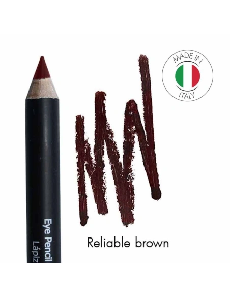 Chocolate brown mineral eye pencil - No 2 Lucy  | Kalentin sustainable cosmetic brand