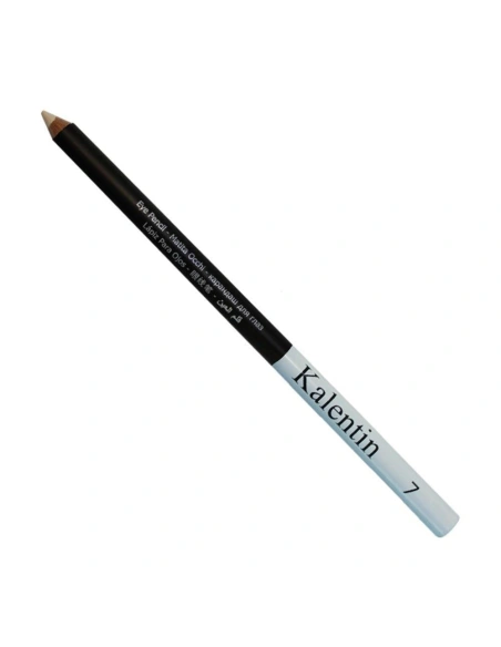 Pure white mineral eye pencil - No 7 Diana  | Kalentin sustainable cosmetic brand