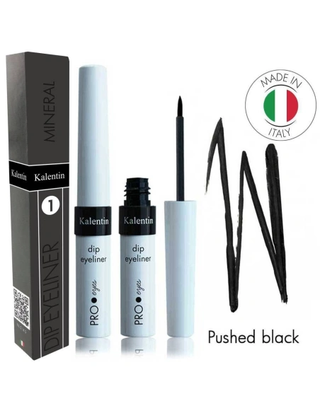 Mineral eyeliner Black - Panther 1 | Kalentin sustainable cosmetic brand