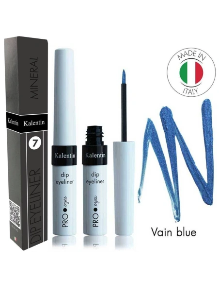 Mineral eyeliner Blue - Phoenix 7 | Kalentin sustainable cosmetic brand