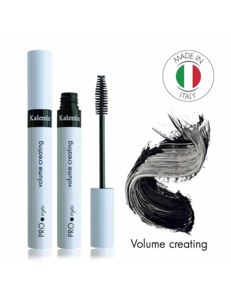 Black volume creating mineral mascara - No 2 Extreme | Kalentin sustainable cosmetic brand