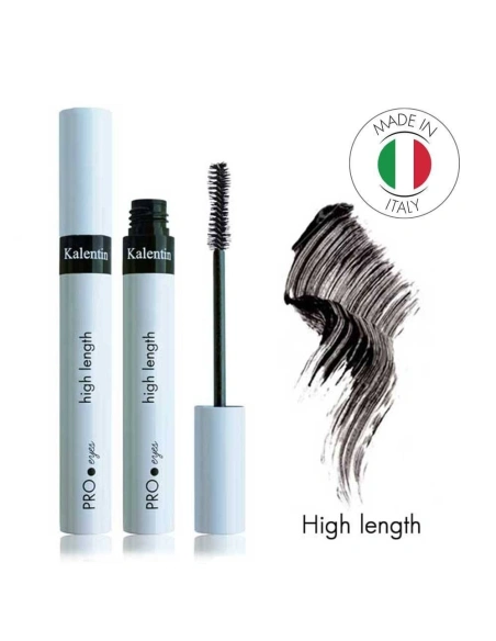 Black mineral mascara No 1 Glamour - High length | Kalentin sustainable cosmetic brand