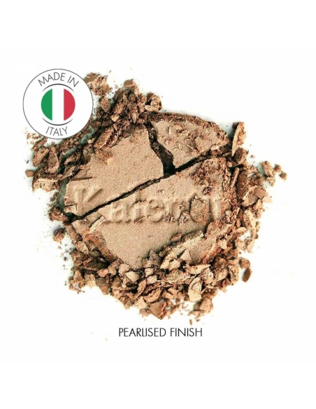 Pearlised metallic beige mineral eye shadow - No 19 Boracay | Kalentin sustainable cosmetic brand