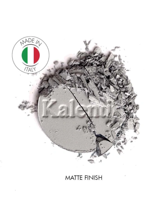 Matte cloud grey mineral eye shadow - No 2 Bora Bora | Kalentin sustainable cosmetic brand