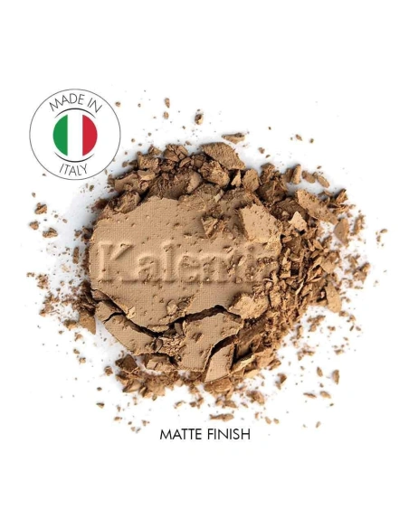 Matte latte brown mineral eye shadow - No 20 Palawan | Kalentin sustainable cosmetic brand