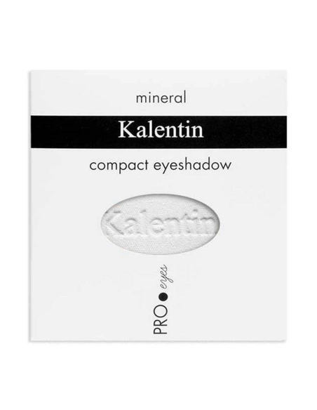 Matte linen white mineral eye shadow - No 25 Lanai | Kalentin sustainable cosmetic brand