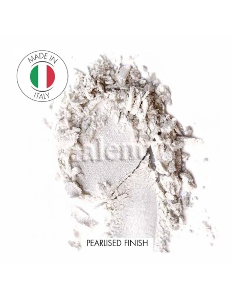 Pearlised oyster white mineral eye shadow - No 26 Seram | Kalentin sustainable cosmetic brand