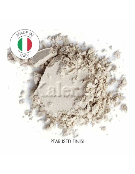 Pearlised antique white mineral eye shadow - No 27 Panay | Kalentin sustainable cosmetic brand