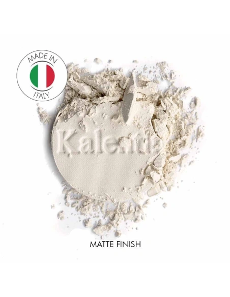 Matte chalk white mineral eye shadow - No 29 Sumba | Kalentin sustainable cosmetic brand