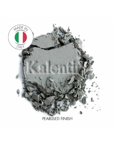 Pearlised misty grey mineral eye shadow - No 3 Madagascar | Kalentin sustainable cosmetic brand