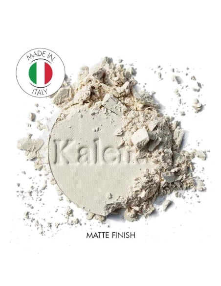 Matte chalk beige mineral eye shadow - No 30 Buru | Kalentin sustainable cosmetic brand