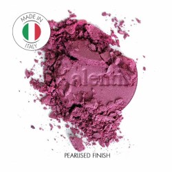 Pearlised fuchsia mineral eye shadow - No 38 Muna | Kalentin sustainable cosmetic brand