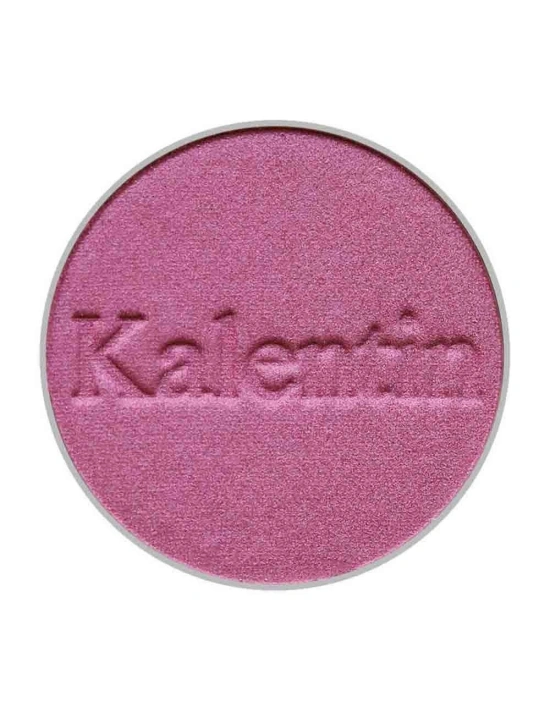 Pearlised fuchsia mineral eye shadow - No 38 Muna | Kalentin sustainable cosmetic brand